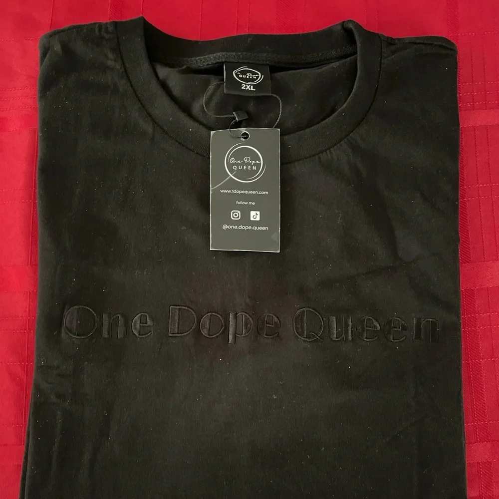 One Dope Queen women’s 2XL black T-shirt - Picture 1 of 5